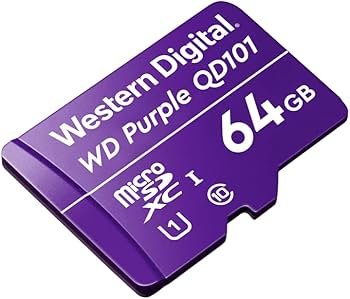 Cartão Micro SD 64GB Purple Western Digital