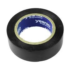 Fita Isolante Profissional Antichamas 19mm x 10m - Preto