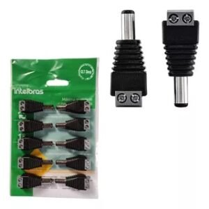 Confira o Conector P4 Macho com Borne (Pacote com 10 unidades) Intelbras