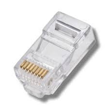 Conector RJ45 (Pacote com 100 unidades)