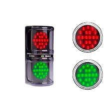 Semáforo Sinalizador de LED 12V AC/DC IPEC (código A2227)