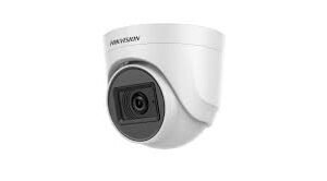 Câmera Analógica Hikvision DS-2CE76D0T-ITPFS (2.8mm) Turret com Áudio