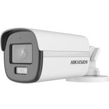 Câmera Analógica Hikvision DS-2CE12DF0T-LFS (2.8mm) ColorVu com Smart Hybrid Light e Áudio