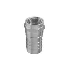 Conector F de Crimpagem RG59 Zamak (CNF50017A)