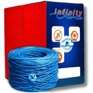Cabo de Rede Infinity Cat5e 100% Cobre