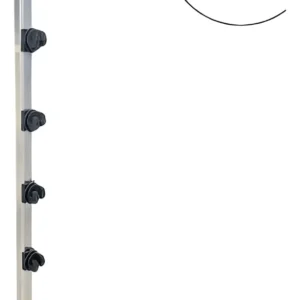 Haste Cerca Tubo Quadrado 25x25 Confiseg