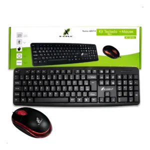 Kit Teclado e Mouse USB X-Cell