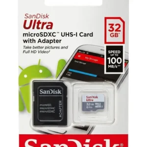 Cartão de Memória SanDisk Ultra 32GB + Teclado de Controle de Acesso Touch Digital (Ref ID)
