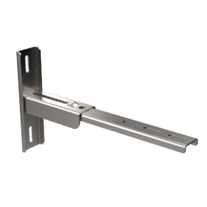 SUPORTE BASCULANTE AJUSTAVEL C/ BASE 16CM JFL